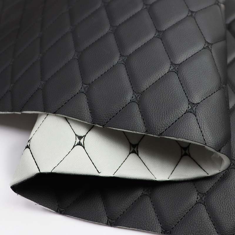 Κέντημα Σύνθετος Αφρός PVC Δερμάτινο Ύφασμα κάλυμμα καθίσματος αυτοκινήτου