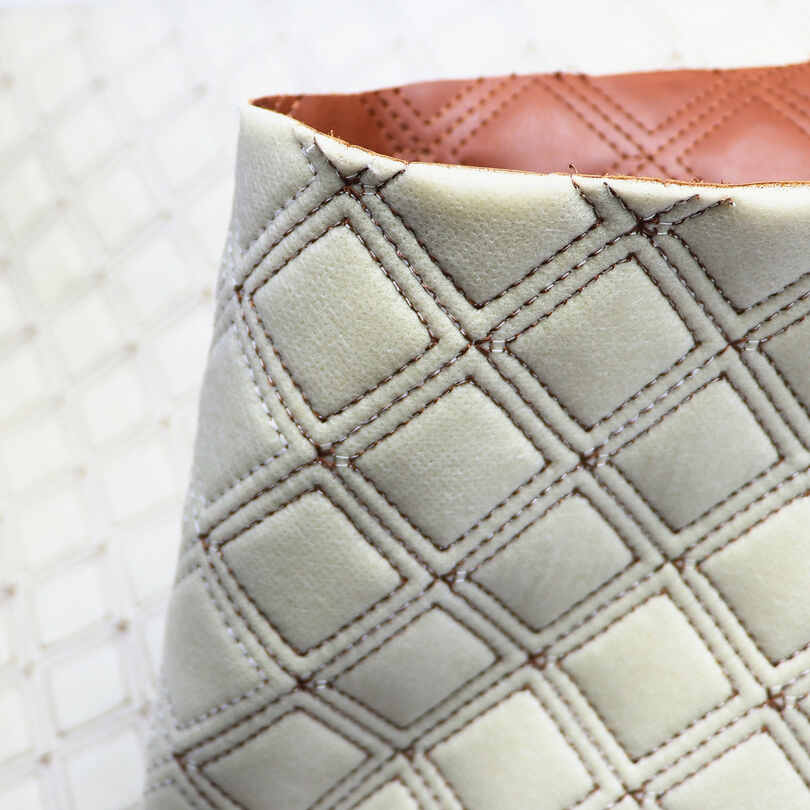 Sponge Stitching Foam Artificial Quilted Automotive Cars PVC Leather Fabric