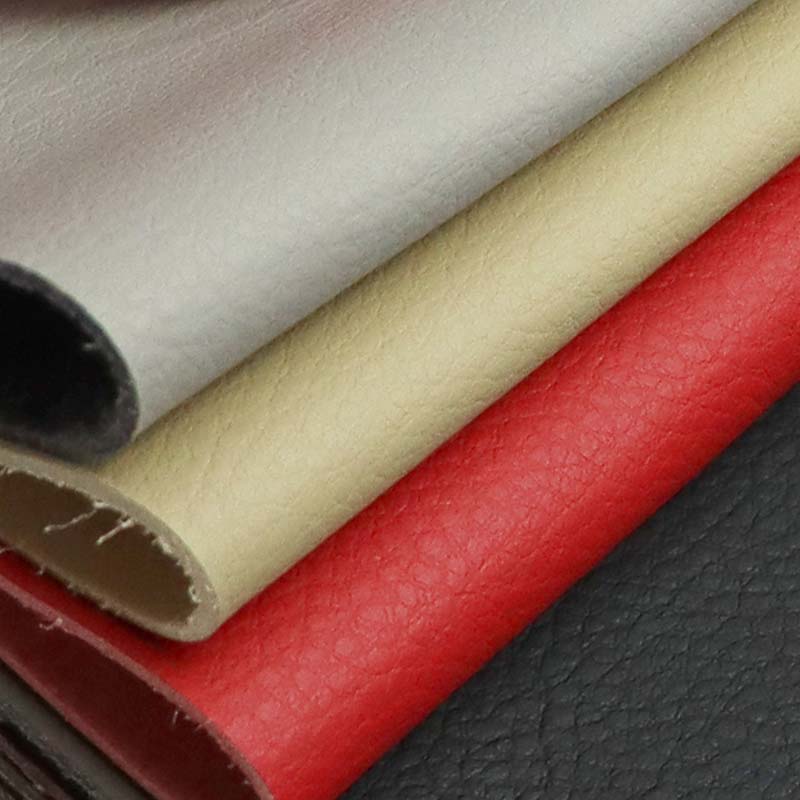 Litchi Automobile Microfiber Leather Fabric