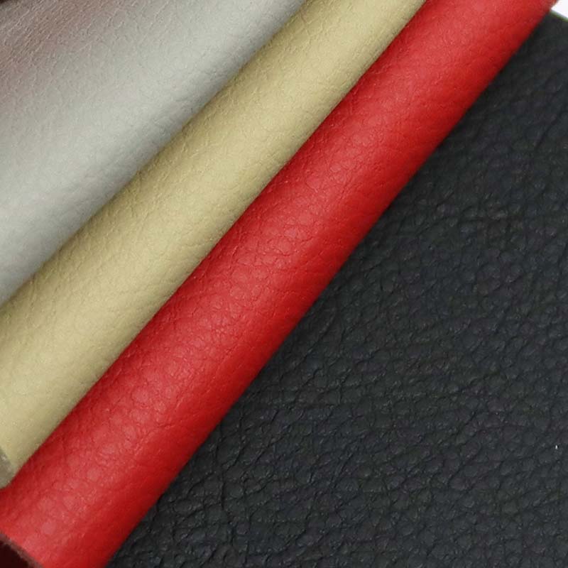Litchi Automobile Microfiber Leather Fabric