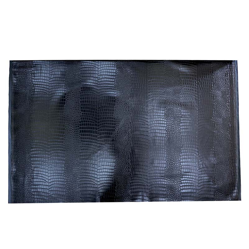 Crocodile Grain Artificial Faux PVC Leather Home Decor Fabric