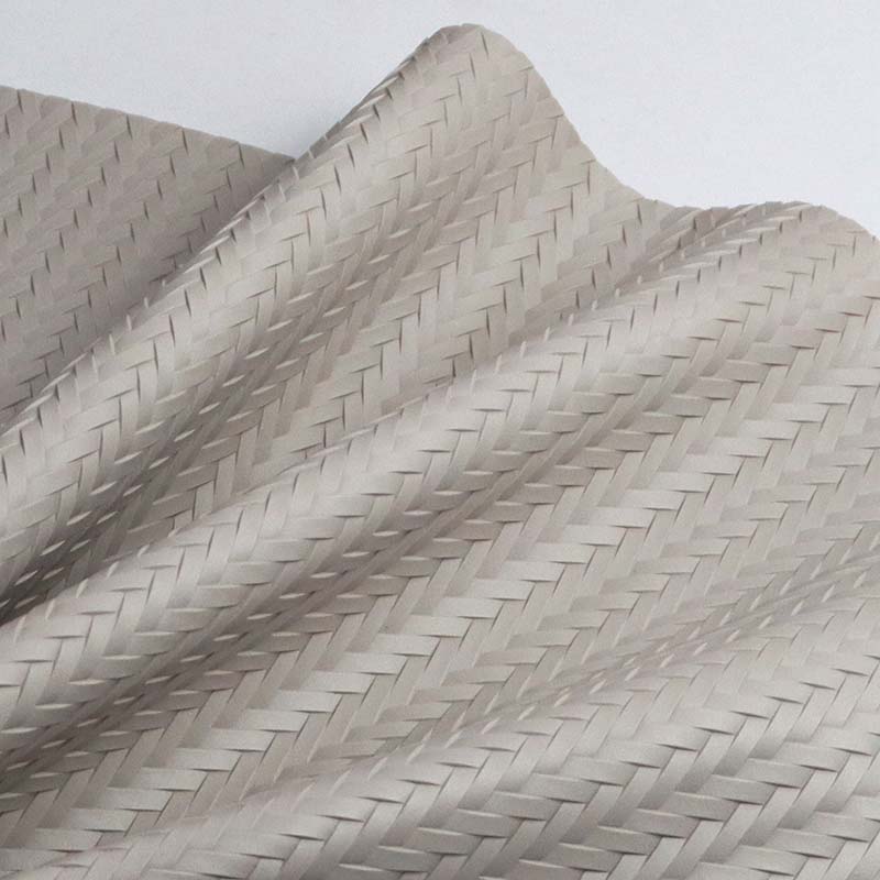 Έπιπλα εξωτερικού χώρου Υφαντό PVC Δερμάτινο ύφασμα